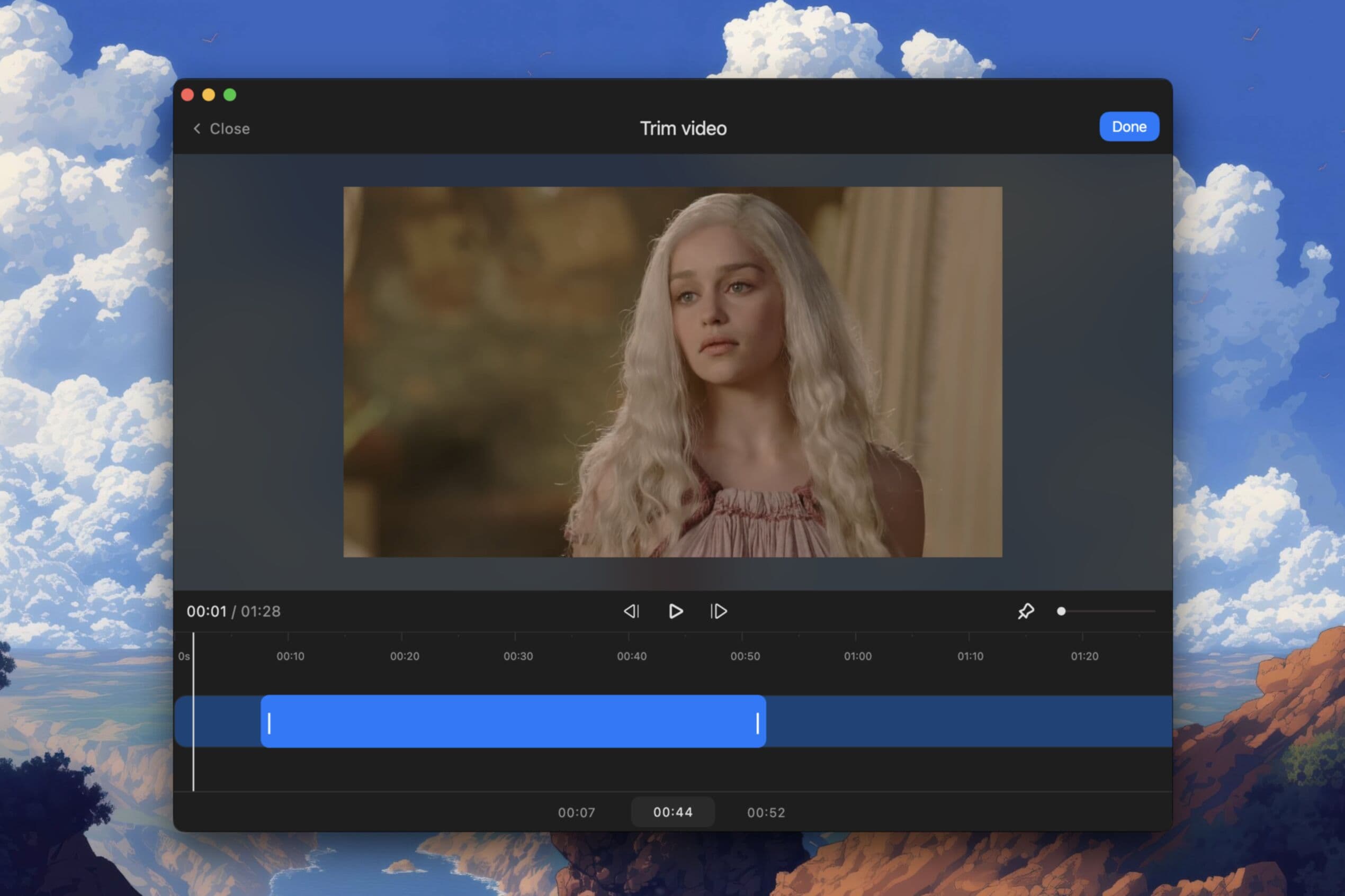 Video Trim Editor