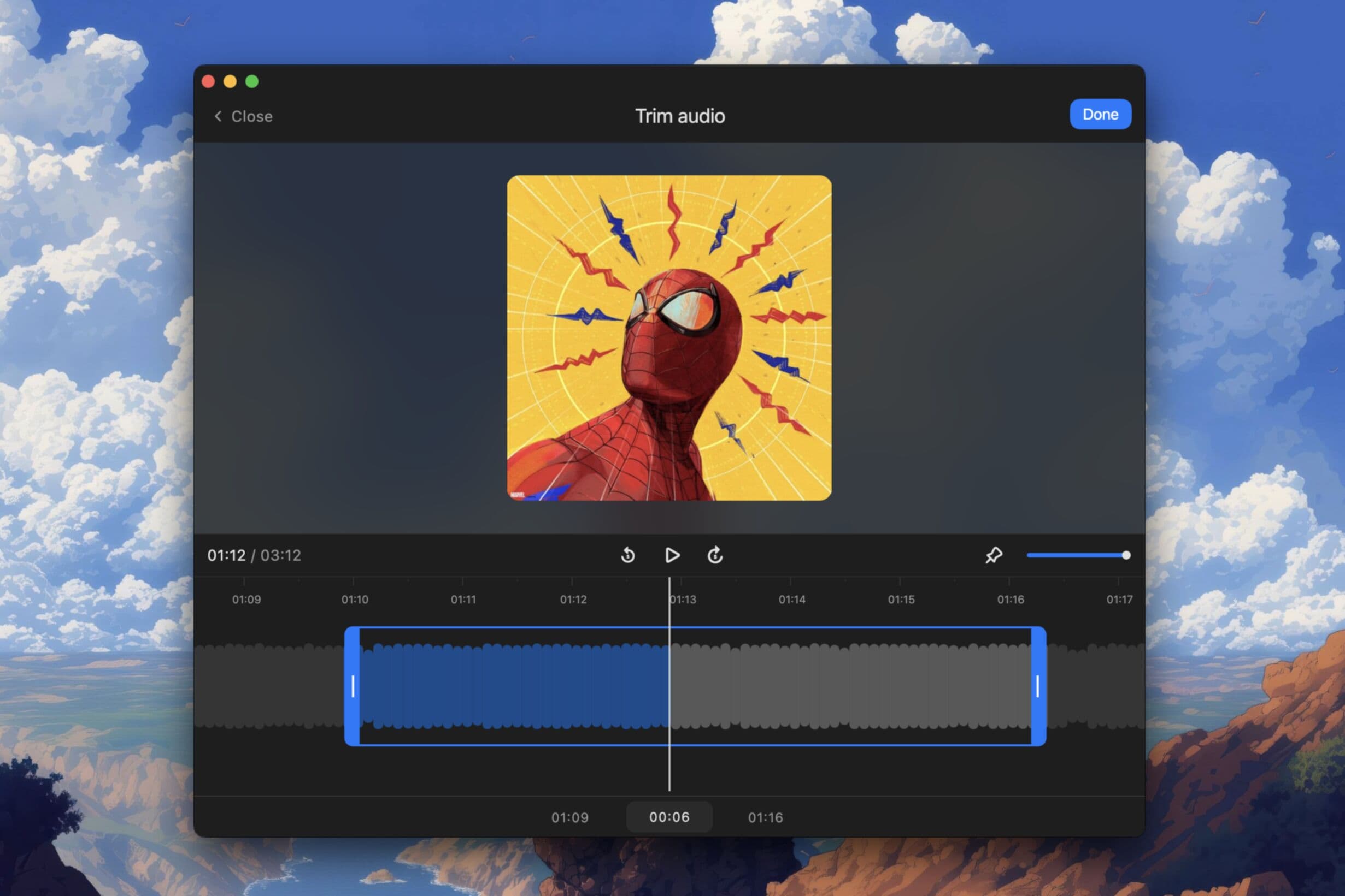 Audio Trim Editor