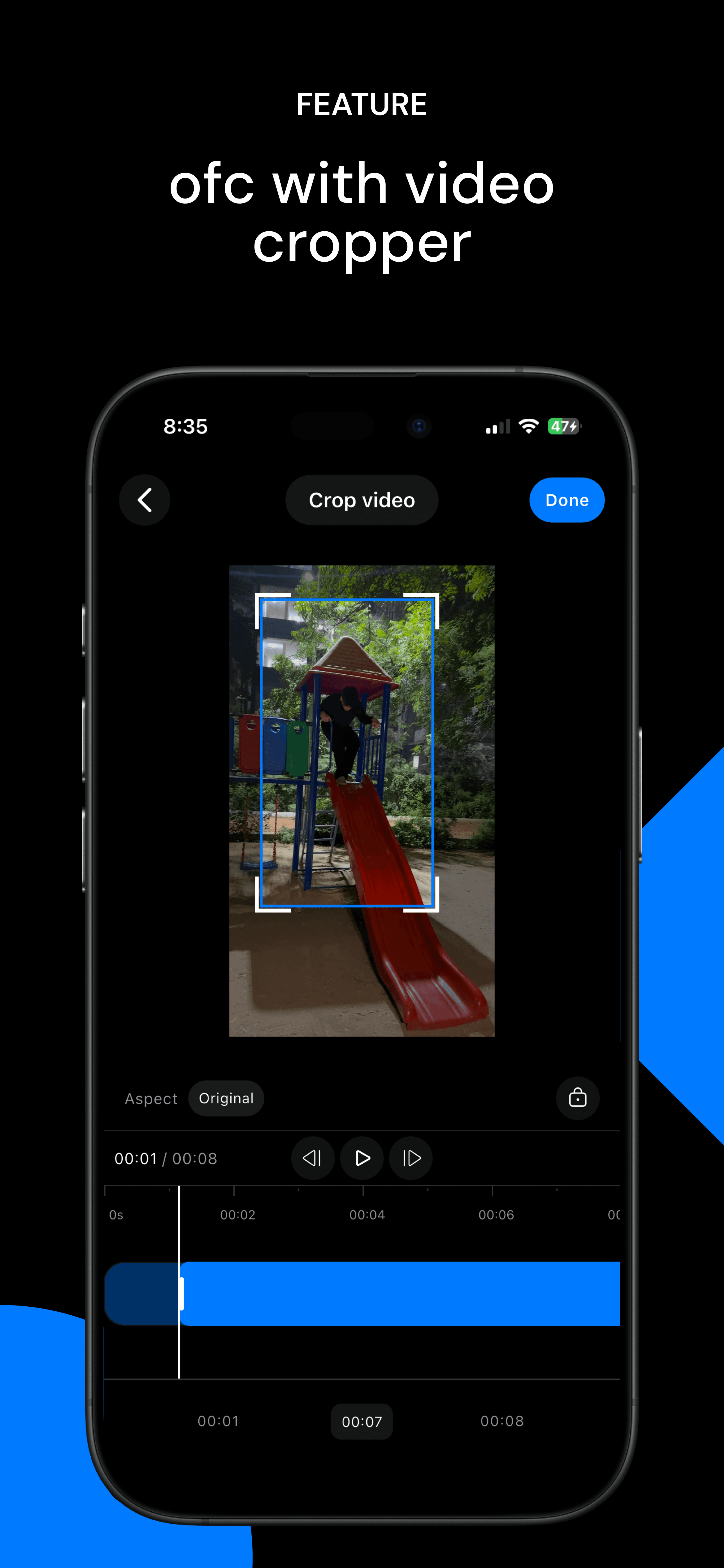 Pimosa iPhone app, batch compress photos and videos