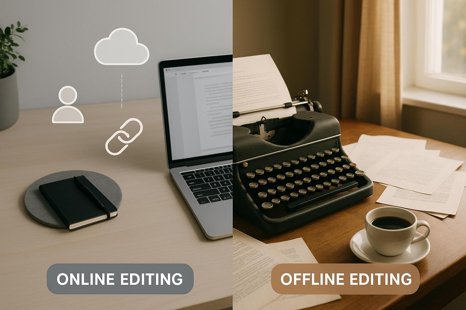 Online vs Offline Editing: Privacy and Speed Test